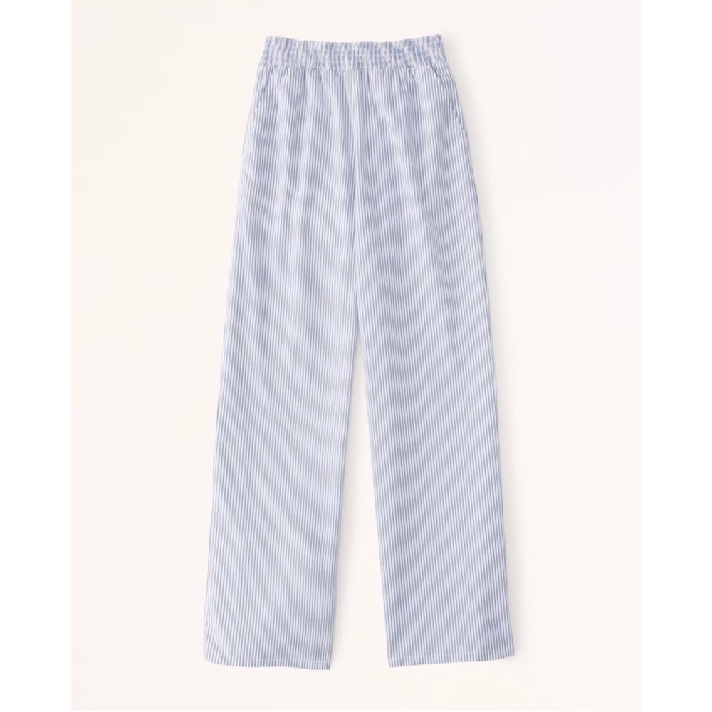 Abercrombie & Fitch Poplin Straight Leg Sleep Pants